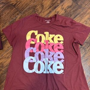 Woman's Coca-Cola  T-Shirt Size 1X